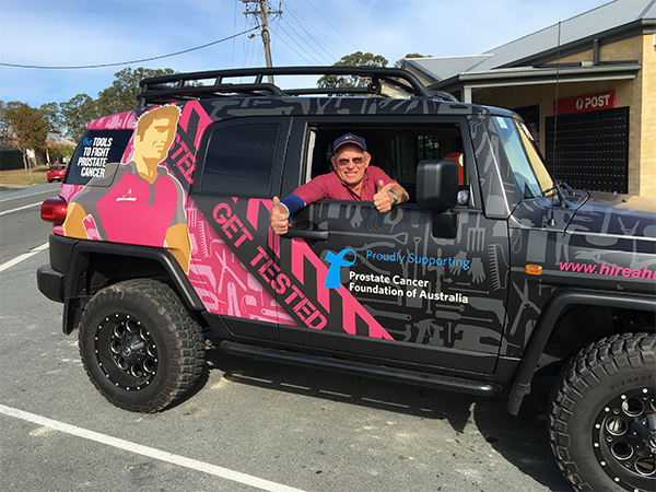 Ken and the PCFA Man Van